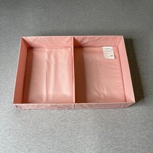 IKEA Stuk Pink Box with Compartments Drawer Organizer